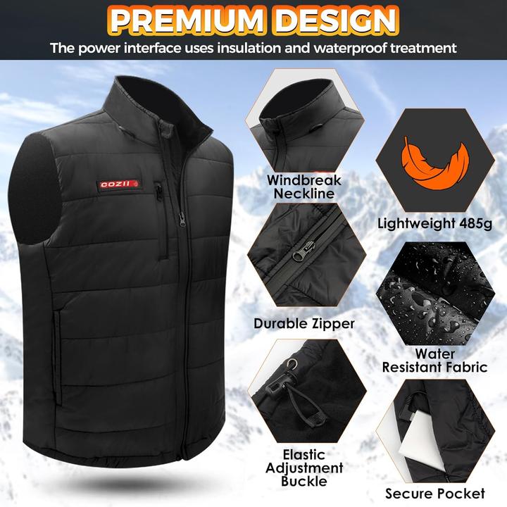 Image du produit Verquin Beheizbare Weste mit 3 Temperaturstufen (L)