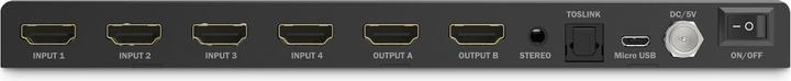Image du produit Digitus Commutateur matriciel HDMI 4x2 / Multi Viewer, 4K / 30 Hz