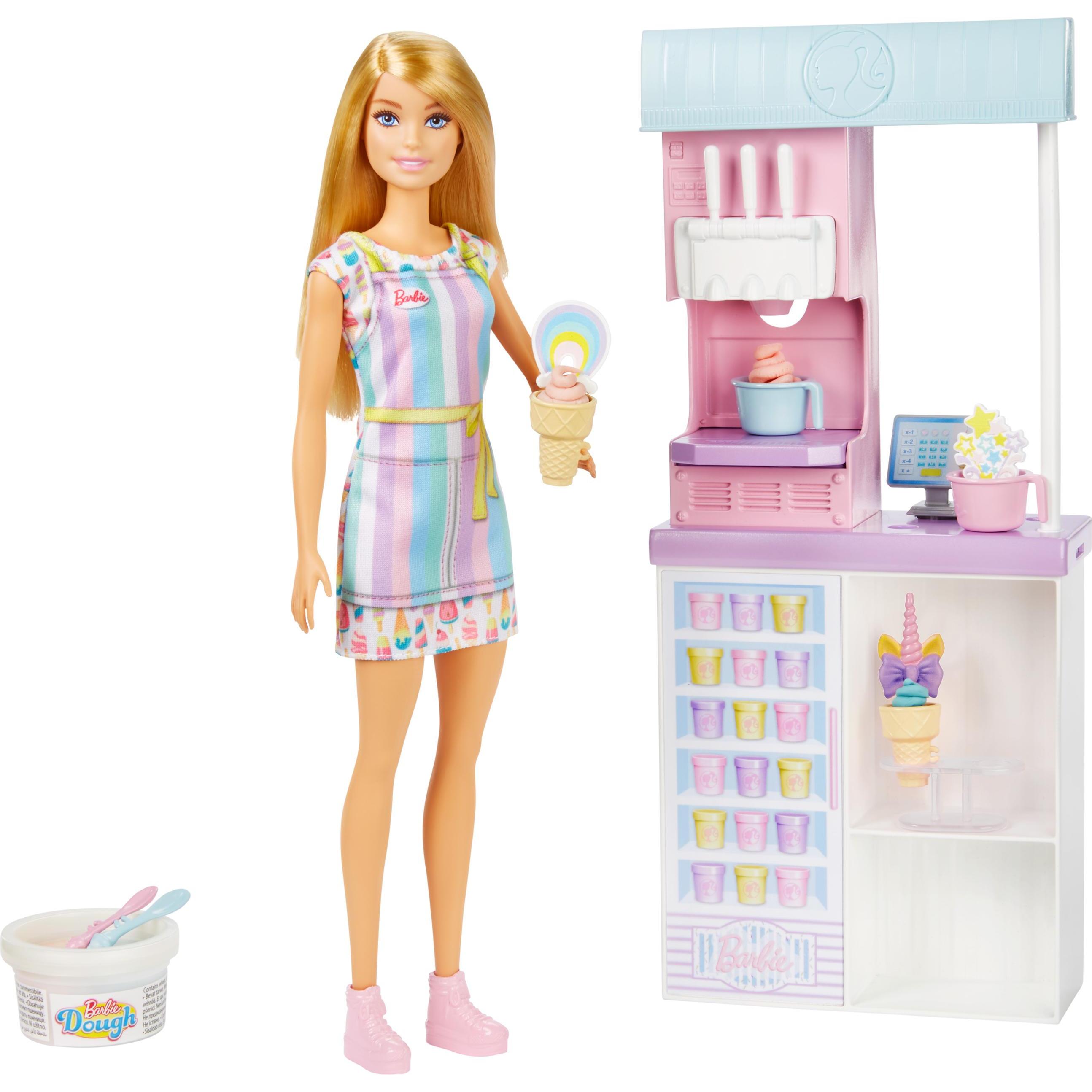 Thumbnail - Barbie Ice Cream Shop Playset
