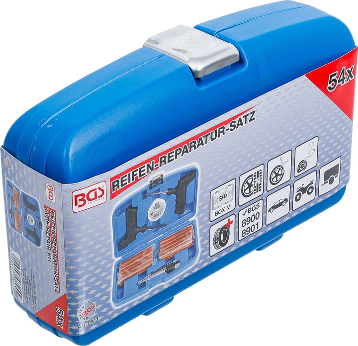 Produktbild BGS Reifen-Reparatur-Satz 54 teilig
