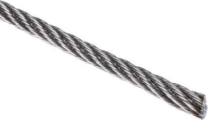 Actual product image RS PRO Qualitystainless steel wire rope,4mmx75m (75 m)