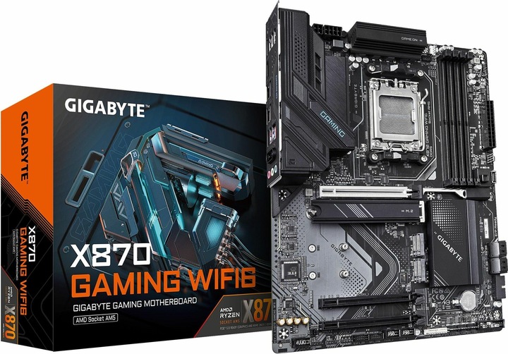 Actual product image Gigabyte X870 GAMING WIFI6 (AM5, AMD X870, ATX)