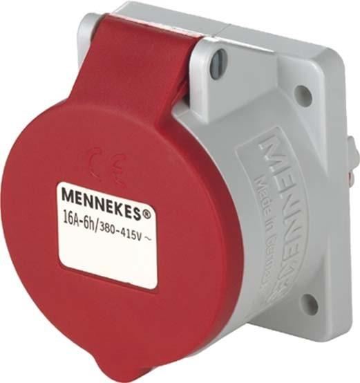 Produktbild Mennekes MEN 21131 CEE-Anbaudose 16A 5p. 6h 400V