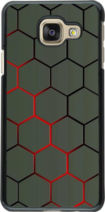 Produktbild PhoneLook Hülle Geometric Line red (Samsung Galaxy A3 (2016))