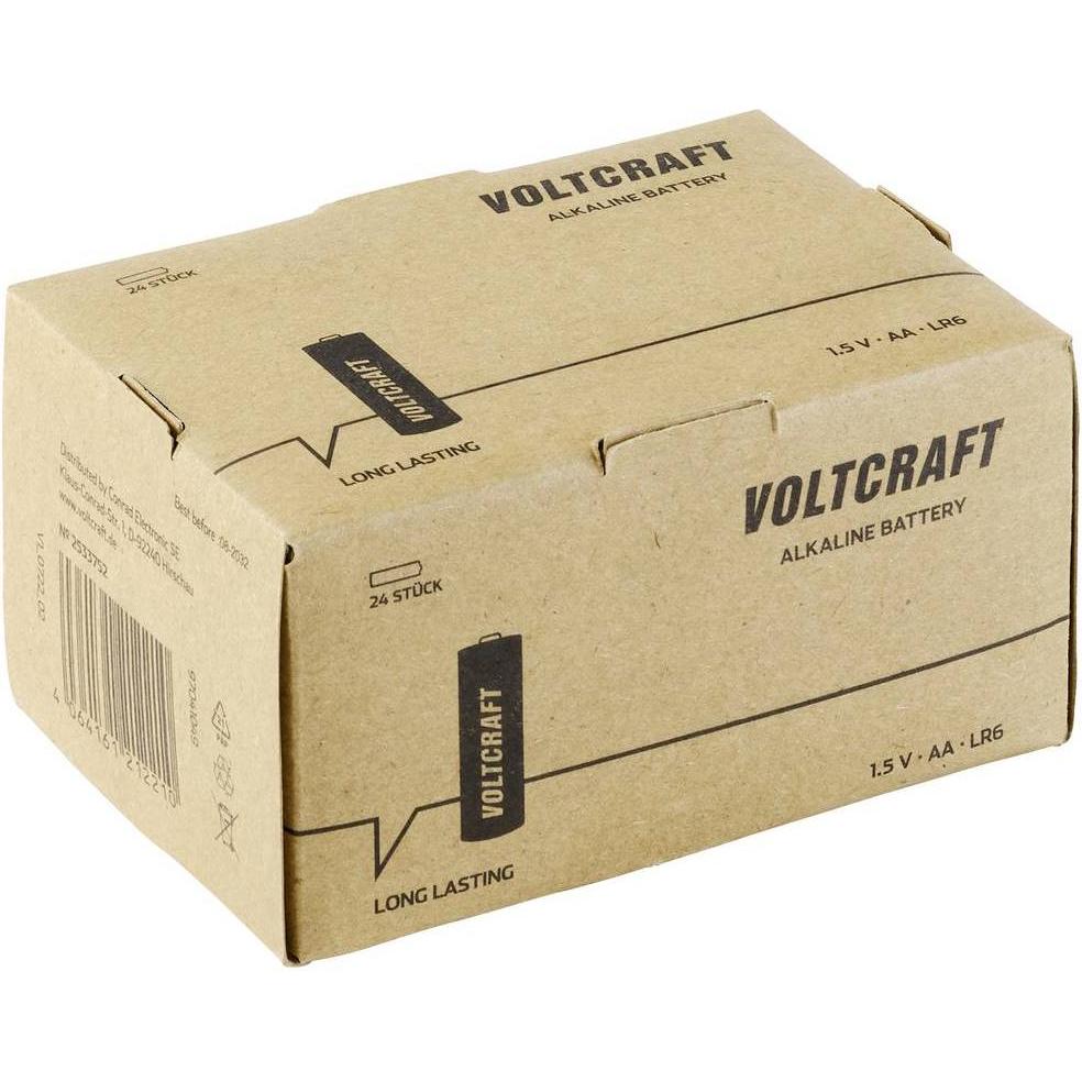 Thumbnail - Voltcraft LR06 Mignon AA (24 Stk., AA, 3000 mAh), Batterien + Akkus