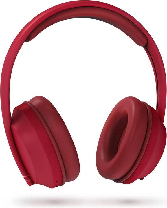 Actual product image Energy Sistem Hoshi ECO Headphones Red (No noise cancellation, 23 h, Wireless)