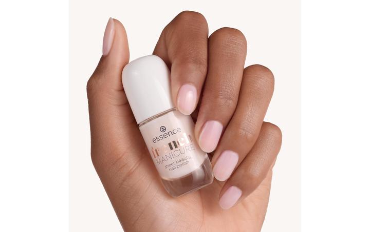 Actual product image essence Sheer Beauty Nail polish 01 peach please! (01 peach please!, Gel-Effect Nail Polish)