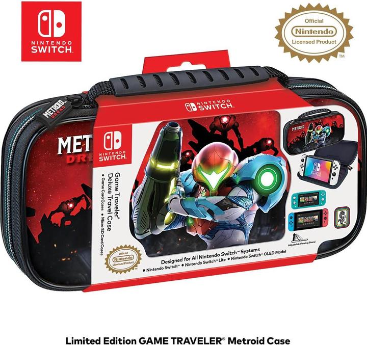 Immagine prodotto Bigben Valigia da viaggio - Metroid Dread (Switch, Switch Lite, Switch OLED)