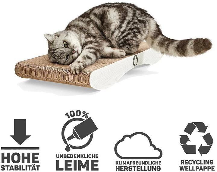 Productafbeelding CanadianCat Comet L krabplank, lichtgrijs (7 cm, Dgrey)