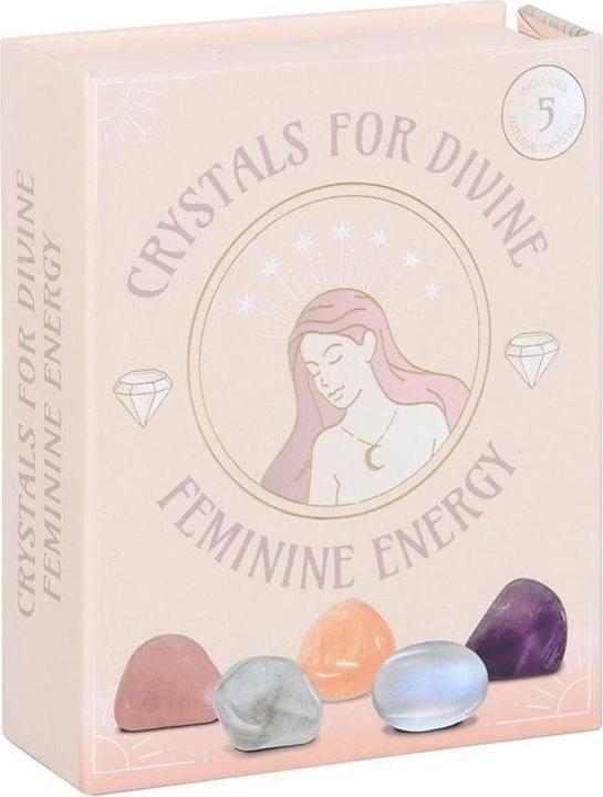 Actual product image Something Different Divine Feminine Energy Decorative Crystal Set (Pack of 5)