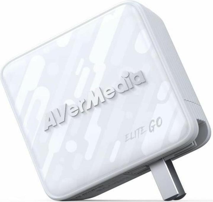 Actual product image AVerMedia Charging dock, EliteGO (GC313Pro) White, 100W GaN, HDMI (Mac, Windows)