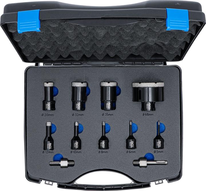 Produktbild BGS Diamant-Bohrkronen-Satz | 5 - 68 mm | 11-tlg. (68 mm)