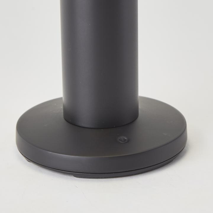 Actual product image Brilliant Magua LED outdoor table lamp with solar 21.7 cm black (220 lm, IP44)