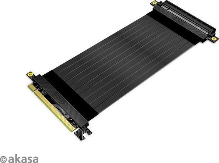 Produktbild Akasa Riser Black X2 Premium PCIe 3.0 x 16 Riser cable 20cm