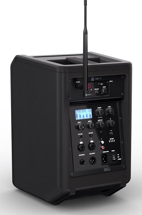 Image du produit LD Systems ANNY® 8 BPH B5 - Enceinte portable Bluetooth® PA avec batterie, mixeur et 1x micro-casque (incl. (Actif, 1x 80 W)