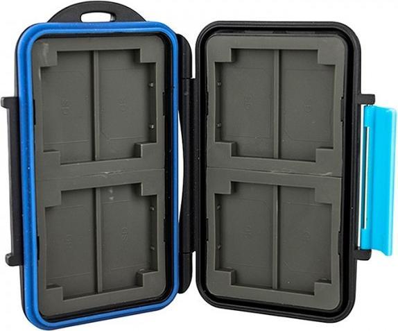 Produktbild JJC Aufbewahrungs-Box für 4x CF und 8x SD/SDHC/SDXD Speicherkarten (Speicherkartenhülle)