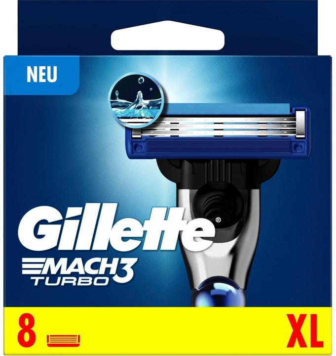 Produktbild Gillette Mach3 Turbo (8x)