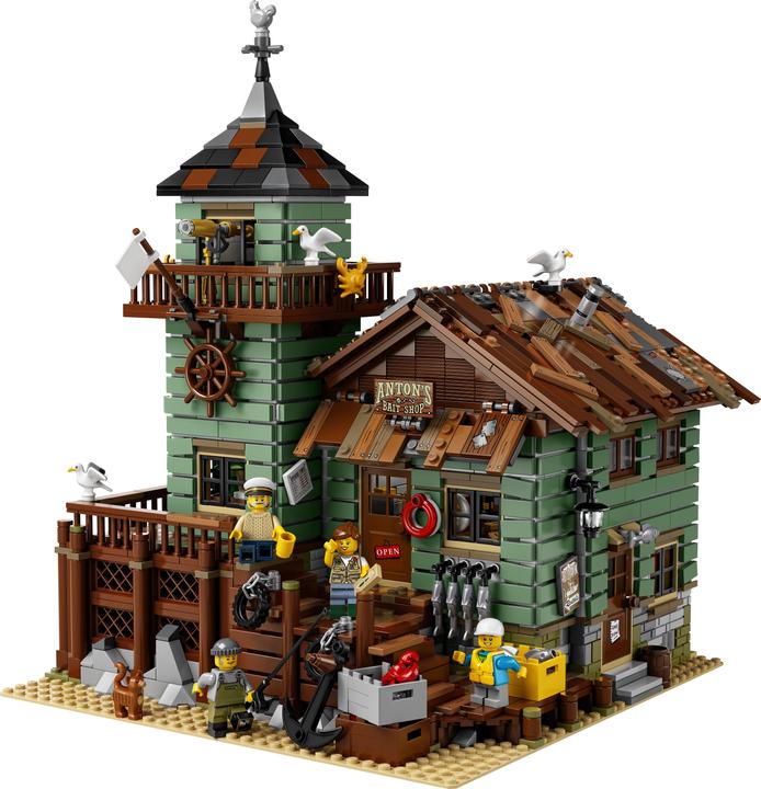 Immagine prodotto LEGO Vecchio negozio di pesca (21310, LEGO Ideas, Set LEGO rari)