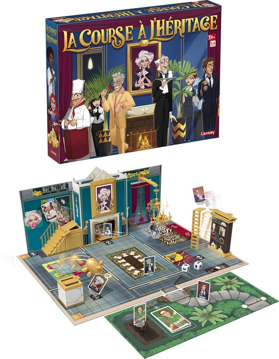 Produktbild Lansay Das Heritage-Rennen (Französisch, 2 - 6 Spieler)