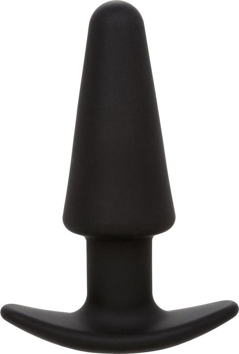 Produktbild CalExotics Rock Bottom Tapered Anal Plug 10 Vibraciones Silikon Schwarz