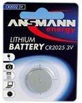 Produktbild Ansmann Lithium Zelle (1 Stk., CR2025, 165 mAh)