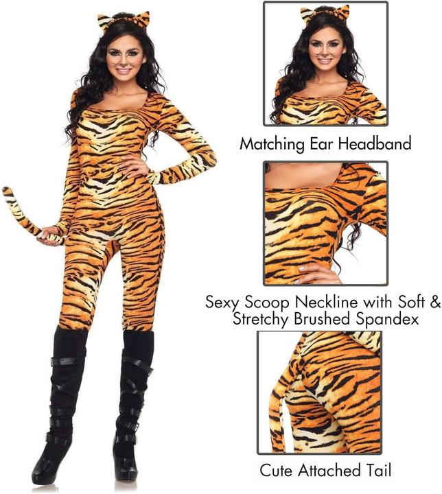 Produktbild Leg Avenue Tiger Catsuit (32, 34)
