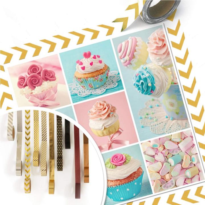 Produktbild Trenddeko Cupcake-Collage (50 x 50 cm)
