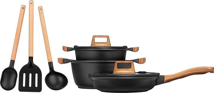 Produktbild Smile 8-teiliger Kochset MGK-23 (Bratpfanne, Aluminium)