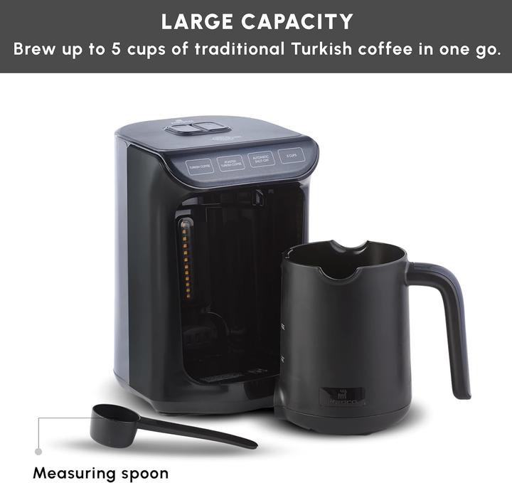 Produktbild Karaca Hat?r Roast Tuerkische Kaffeemaschine Schwarz