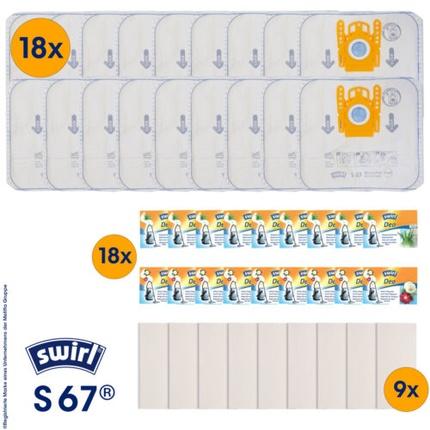 Immagine prodotto Melitta Swir Bag S67 MP Plus 2 pezzi +Onpack 2978138004, +Onpack Deo 2 pezzi. (2x)