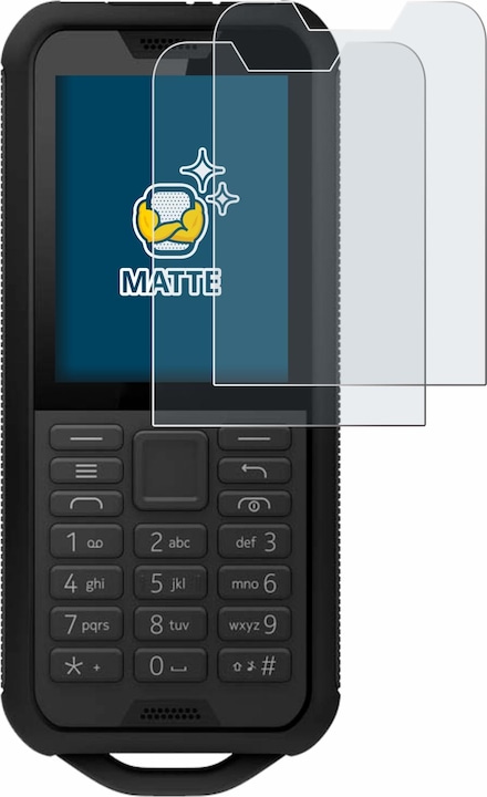 Actual product image BROTECT Anti-glare screen protector matt (2 Piece, Nokia 800 Tough)