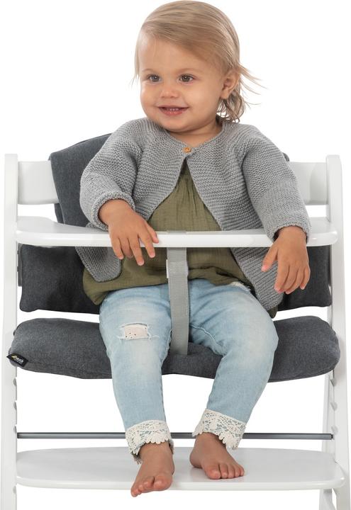 Produktbild Hauck Highchair Pad Select Jersey Charcoal