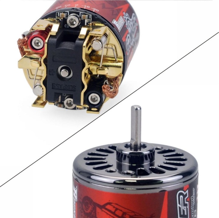 Produktbild Surpass Hobby Brushed Motor Crawler 540-PLUS 20T 9000 RPM, Auto Hold