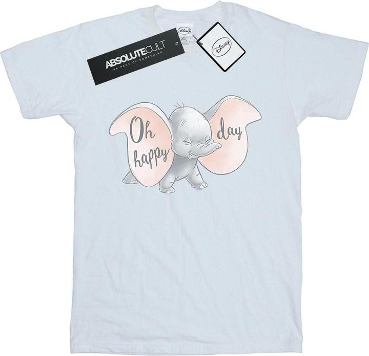 Immagine prodotto Disney Dumbo Happy Day Maglietta Ampia Donna (XXL)