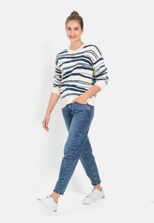 Image du produit Camel Active Pull en tricot intarsia en pur coton (S)