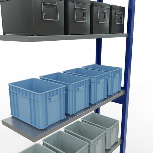Image du produit Schulte Lagertechnik Système enfichable Élément suivant MULTIplus150 avec traverse de longueur