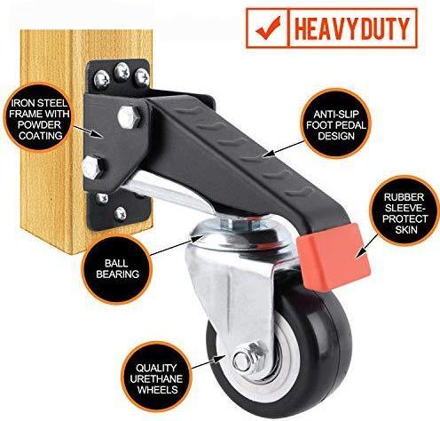 Image du produit Spacekeeper Roulettes de meubles