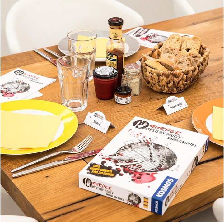 Actual product image Kosmos Murder Mystery Party - Murder at the Grill (German)