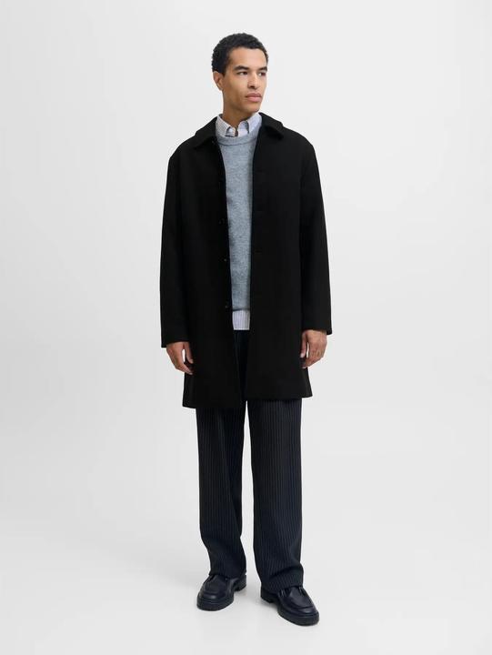 Actual product image Jack & Jones Jprblacharlton Wool Blend Mac Coat