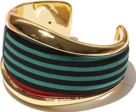 Immagine prodotto MM33 Bangle optique a righe (5% di argento, 95% ottone)