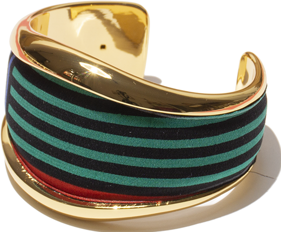 Produktbild MM33 Bangle optique striped (950 Platin)