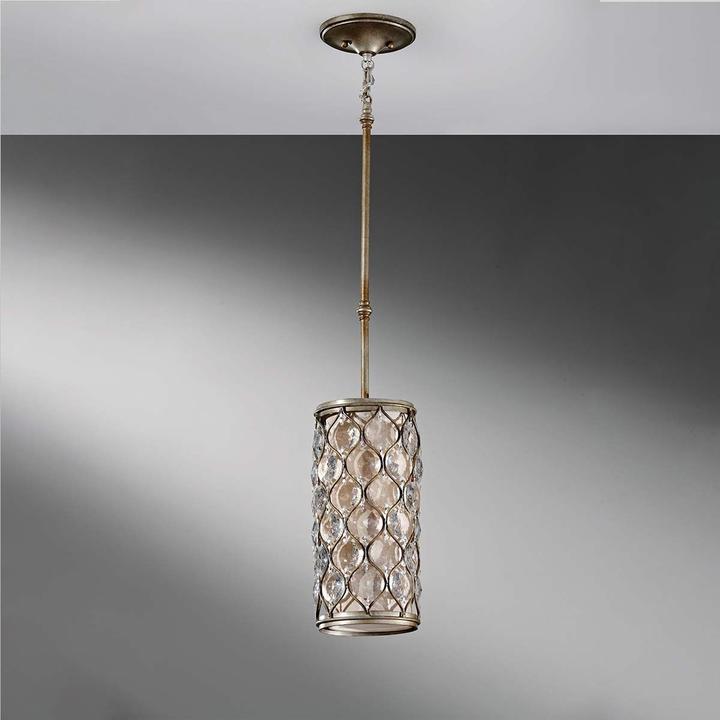 Produktbild Elstead Lighting Lucia Hängeleuchte E27 35cm Brüniertes Silber (E27)