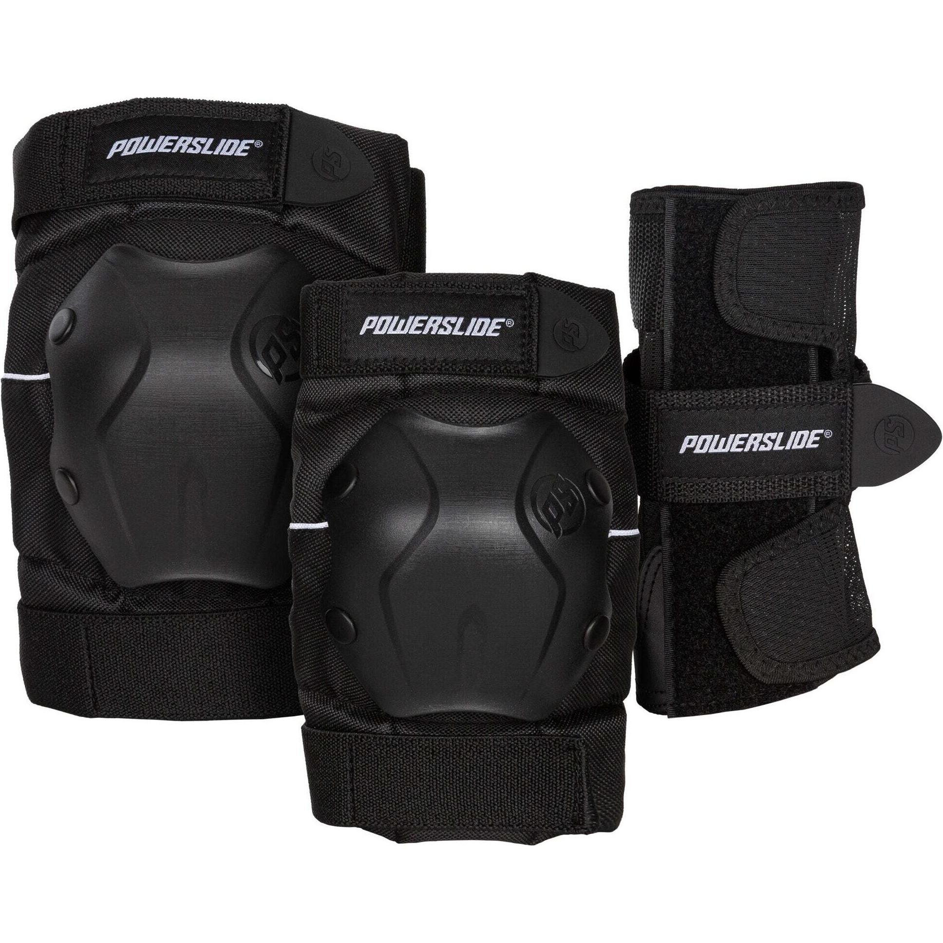 Powerslide, Protektoren, (M, Ellbogenschoner, Handgelenkschoner, Knieschoner, Einzelstück)