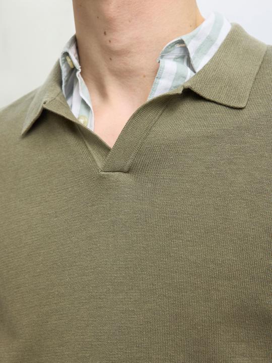 Image du produit Selected Slhmattis Ss Knit Sun Open Polo Noos (XL)