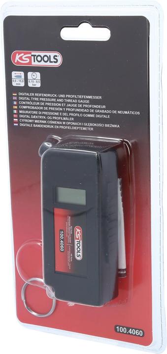 Actual product image KS Tools Digital tire pressure + tread gauge