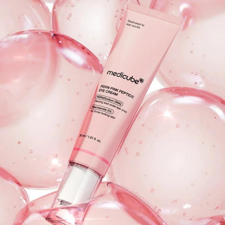 Actual product image Medicube PDRN Pink Peptide Eye Cream (Eye Care Cream, Day, Night, 30 ml)