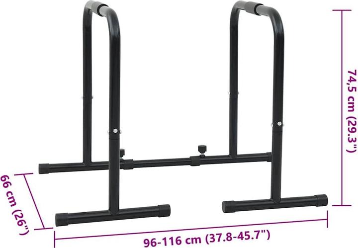 Produktbild vidaXL Dip-Stange