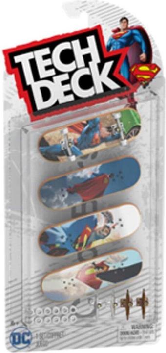 Actual product image Tech Deck Skate 4 Pack Multipack - Superman