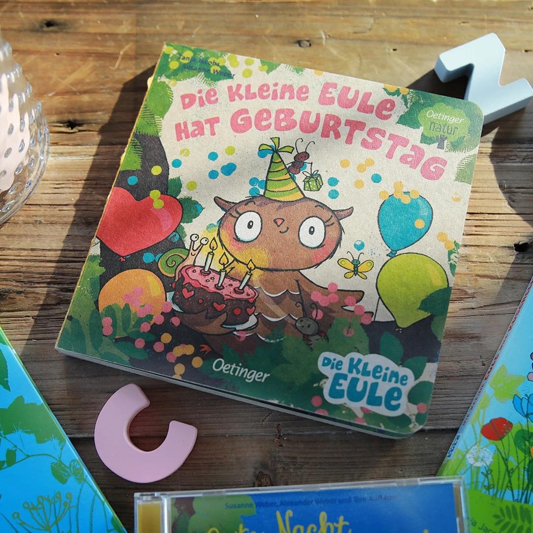 Thumbnail - Die kleine Eule hat Geburtstag, Kinderbücher von Susanne Weber, Tanja Jacobs