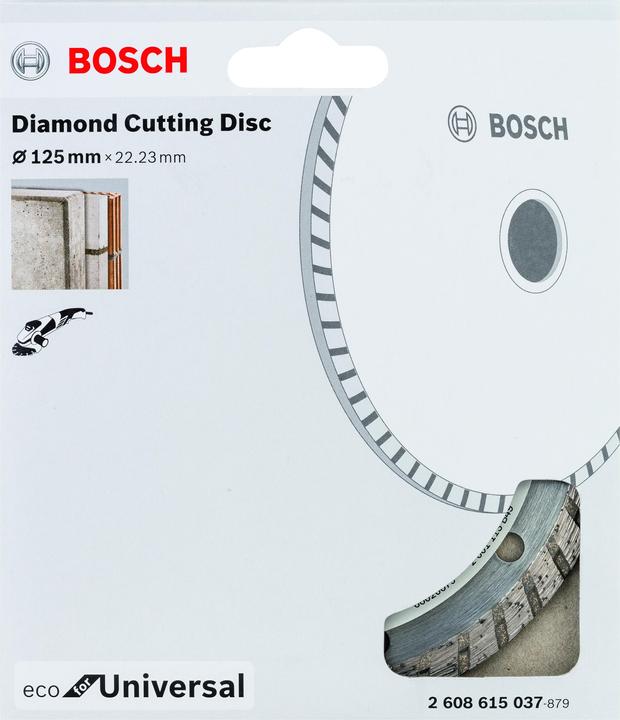 Produktbild Bosch Zubehör Diamanttrennscheibe Turbo Eco For Universal, 125 mm